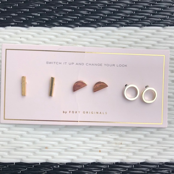 New Foxy Originals for Causebox Set of 3 Studs - Picture 2 of 6